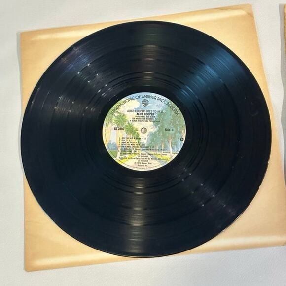 Vintage 1976 Alice Cooper Goes to Hell Vinyl LP - Picture 5 of 5